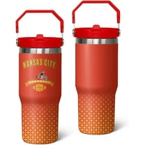 Football Tumbler for Football Fans, Football Gifts for Men and Women, Football Cup with Lid and Straw, Football Stainless Steel Water Bottle, Sports Travel Mug 30oz