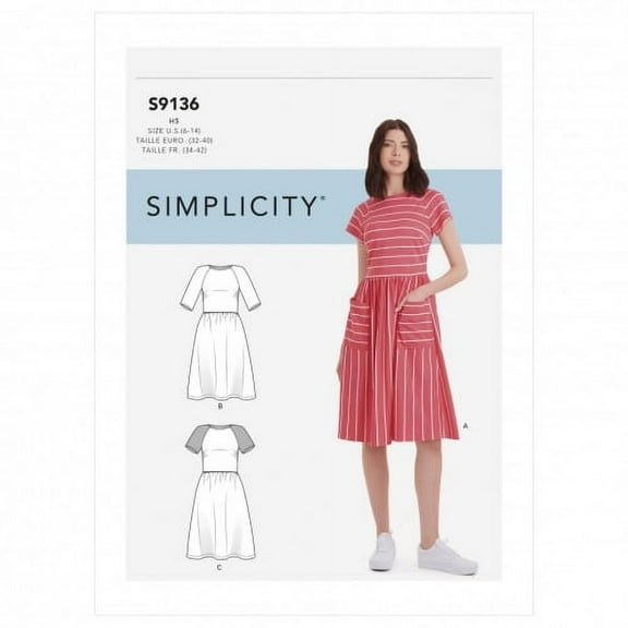 Simplicity Sewing Pattern 9136 Dresses