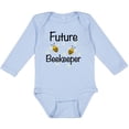 thumbnail image 3 of Inktastic Future Beekeeper Honey Bee Boys or Girls Long Sleeve Baby Bodysuit, 3 of 5