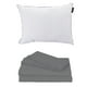 thumbnail image 1 of Sábanas Individual Basic Grey + Almohada One, 1 of 8