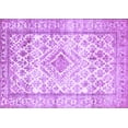 thumbnail image 1 of Ahgly Company Indoor Rectangle Persian Purple Traditional Area Rugs, 2' x 4', 1 of 4