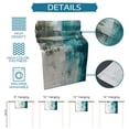 thumbnail image 7 of Table Runner Dresser Scarves 90 Inch Long, Modern Abstract Turquoise Oil Painting Art Linen Dining Table Runners Ocean Geometric Watercolor Tabletop Scarf for Wedding Holiday Party Kitchen, 7 of 7