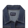 thumbnail image 4 of The Children's Place Girls' Denim Jacket Dk Stonedm XS (4), 4 of 4