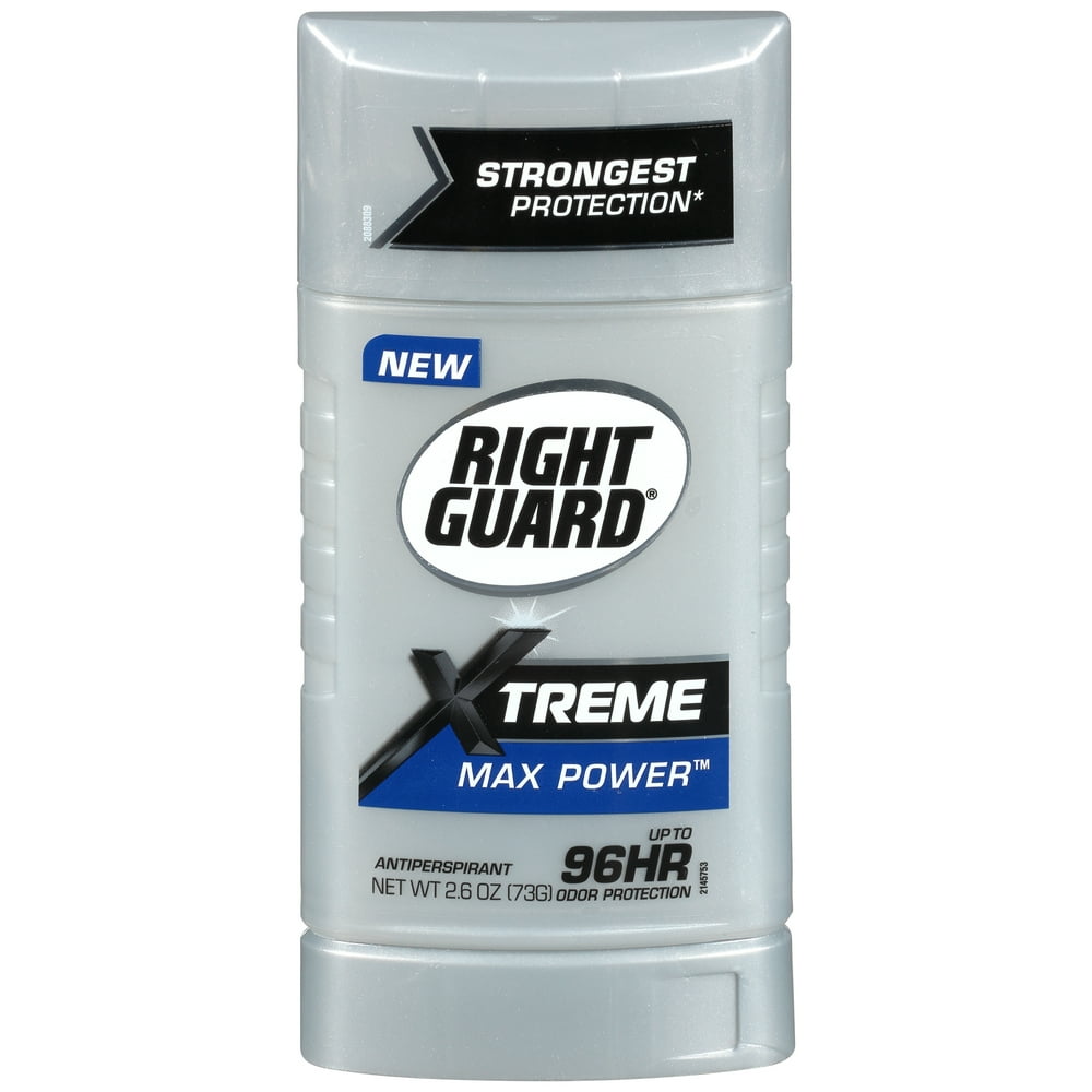 Right Guard Xtreme Antiperspirant Deodorant Invisible Solid Stick, Max