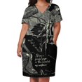 thumbnail image 3 of Berenice-vestido holgado con bolsillos para mujer traje elegante y bonito de verano Poe, 3 of 7