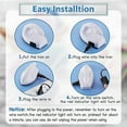 thumbnail image 3 of Mini Craft Iron Mini Heat Press Mini Iron Portable Handy Heat Press Small Iron with Charging Base Accessories for Beads Patch Clothes DIY Shoes T-shir, 3 of 5