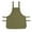 Ink Green, variant on Unisex Adjustable Straps Kitchen Apron Florist Overalls Sleeveless Long Pinafore with Multiple Pockets and Side Button