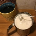 thumbnail image 4 of Billuyoard 1 Uds. Mini batidor eléctrico de leche y huevos, máquina batidora de acero inoxidable, mezclador de cocina, espumador de leche Juegos de servir café y té, 4 of 6