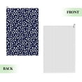 thumbnail image 2 of Lsque Daisies Flowers Premium Golf Towel - Ultra Absorbent and Quick Drying Microfiber Towel with Carabiner - Gift for Men -24" X 16", 2 of 8