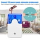 thumbnail image 3 of Alarma de sirena visual audible de 12v para de seguridad del hogar, control por microordenador rojo y azul, luz de advertencia para interiores y exteriores de 110db, 3 of 7