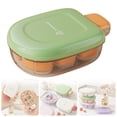 thumbnail image 2 of CoreLiving Small Ice Cube Tray with Lid, Stackable Mini Ice Molds for Freezer, Easy-Release Silicone Bottom, Perfect for Cocktails, Iced Coffee, Mini Fridge and Travel Use, 2 of 10