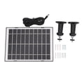 thumbnail image 2 of Solar Panel, 10W Solar Panel DC Interface Heat Resistant Monocrystalline Silicon  for Light, 2 of 7