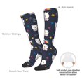 thumbnail image 4 of Logiee Llamas 1 Print Gift Stocking Stuffers,Adult Stockings,Novelty Socks,Funny Socks Birthday Running Walking Sleeping, 4 of 6