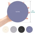 thumbnail image 5 of NiHome Silicone Jar Opener – 6 Inch Large Anti-Slip Grip Pads, Premium 100% Food-Grade Silicone, Stylish Designer Colors, Multi-Purpose Heat-Resistant Mat & Coaster, Set of 4, 5 of 9