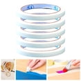 thumbnail image 3 of Abbracc Wide Masking Tape Labeling Supplies Writable Rolls Paper General Purpose Masking White 5PCS 15mm, 3 of 9