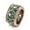 Green, variant on Womens Bohemian Vintage Crystal Zircon Ring Alloy Electro Fashion Inspired Elegant Jewelry Durable Accessories