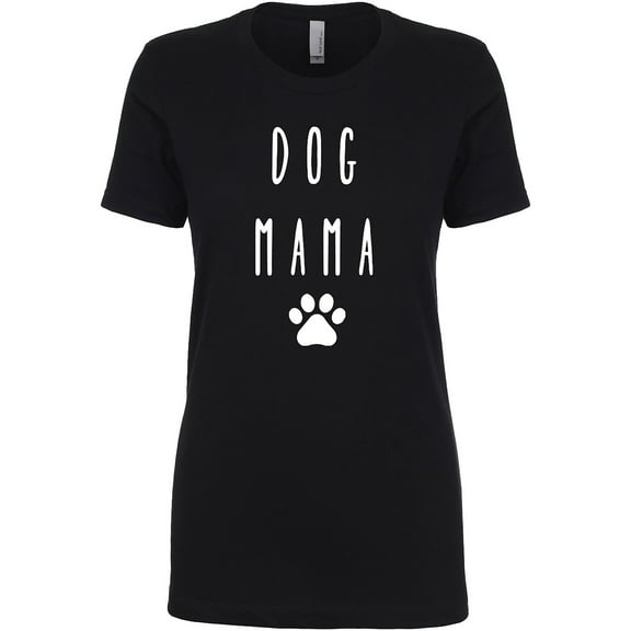 Dog Mama Womens crewneck tee