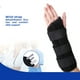 thumbnail image 4 of Férula para fracturas Seitruly muñequera soporte para codo fijador de mano de obra fina estabilizador de brazo profesional color Negro tamaño grande/izquierda, 4 of 6