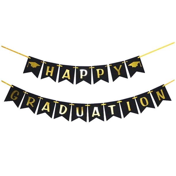 1 pieza de pancarta con letras, temporada de graduación, banderines, bandera, suministro de decoración para fiestas