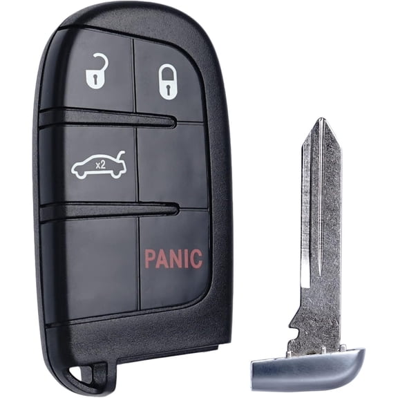 Smart Key Fob Replacement Fits for Charger Challenger Dart 2011-2018 Chrysler 300 2011 2012 2013 2014 2015 2016 2017 2018 Keyless Entry Remote Control M3N-40821302 56046758AA 56046758AF