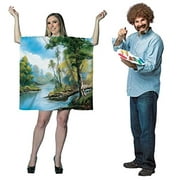 Bob Ross Artist Couples Costume Bundle Set