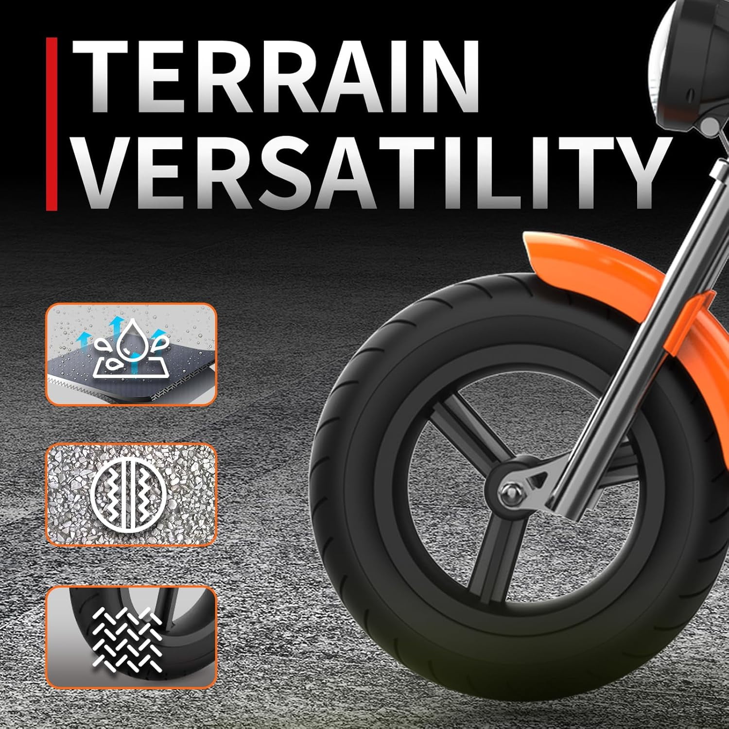 Youmota 160W Electric Dirt Bike, Electric Motorcycle for Kids with 18.5V 4Ah Removable battery, 12x3.0 inch tires, 10 mph & 165 lbs Max, Intelligent Display