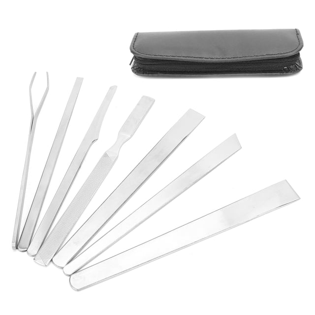 Juego de cuchillos para pedicura Nikou Juego de herramientas para eliminar callos y piel muerta