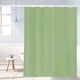 thumbnail image 1 of Cortina de ducha de doble cara con estampado de lunares y estampado de oblea, resistente al agua, con agujeros para el baño., 1 of 6