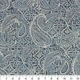 thumbnail image 4 of Better Homes & Gardens 100% Cotton Paisley Blue, 2 Yard Precut Fabric, 4 of 6