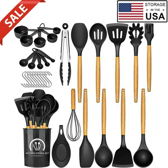 Black Kitchen Utensils