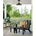 thumbnail image 3 of Industrial Black Semi Flush Mount Light Barn Style Ceiling Light Fixture, 3 of 6