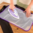 thumbnail image 7 of Sylvtty 2Pcs Thermal Insulation Pad Heat-Resistant Mesh Universal Size Anti-Glare Fabric Protects Surfaces Large Board Ironing Net, 7 of 7
