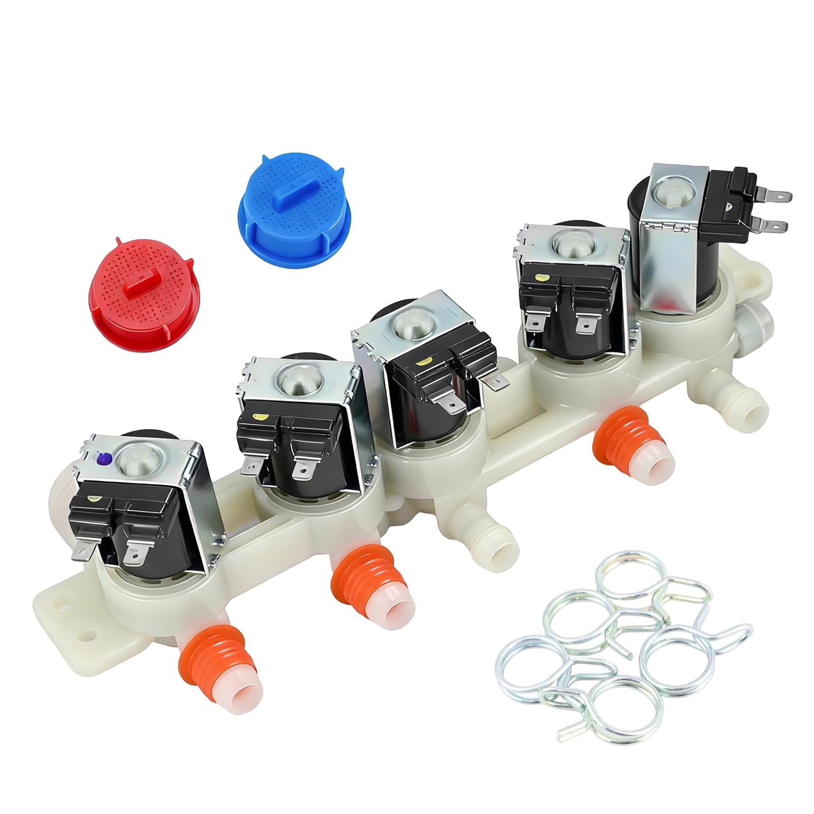 5 Coil Solenoid Inlet Valves AJU75152601 Washing Machines Washer Water Inlet Valves Efficient Water Management Parts
