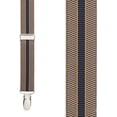 thumbnail image 2 of SuspenderStore Dressy Striped 1-Inch Wide Elastic Suspenders - Clip - 6 Colors, 2 of 4