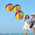 thumbnail image 7 of PMU Beach Ball 18 Inches Mylar Balloon (1/Pkg) Pkg/1, 7 of 7