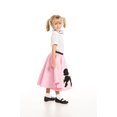 thumbnail image 2 of Kidcostumes Poodle Skirt with Musical Note Printed Scarf, 2 of 3