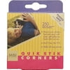 MCS Photo Corners Self Adhesive, Clear, 250-Pack