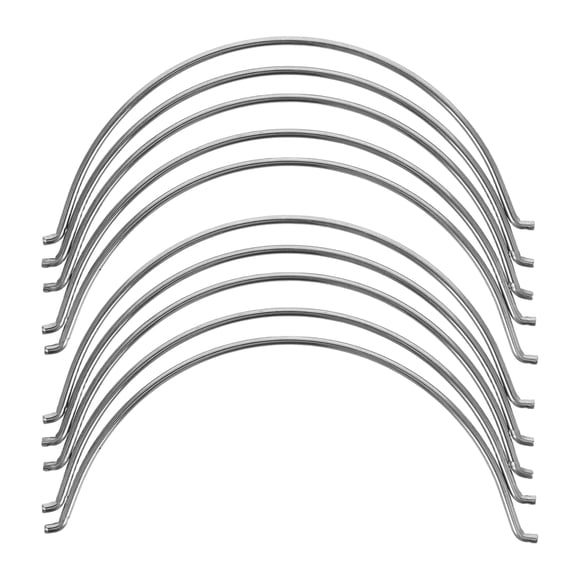 CTIRCHIU 10Pcs Sturdy Stainless Steel Handles for Sink Basket Strainer Replacement Kitchen Drain Stopper Parts