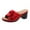 Red, variant on VerPetridure Women's Platform & Wedge Sandals Women's Flat Shoes Ladies Beach Sandals Summer Non-Slip Causal Slippers