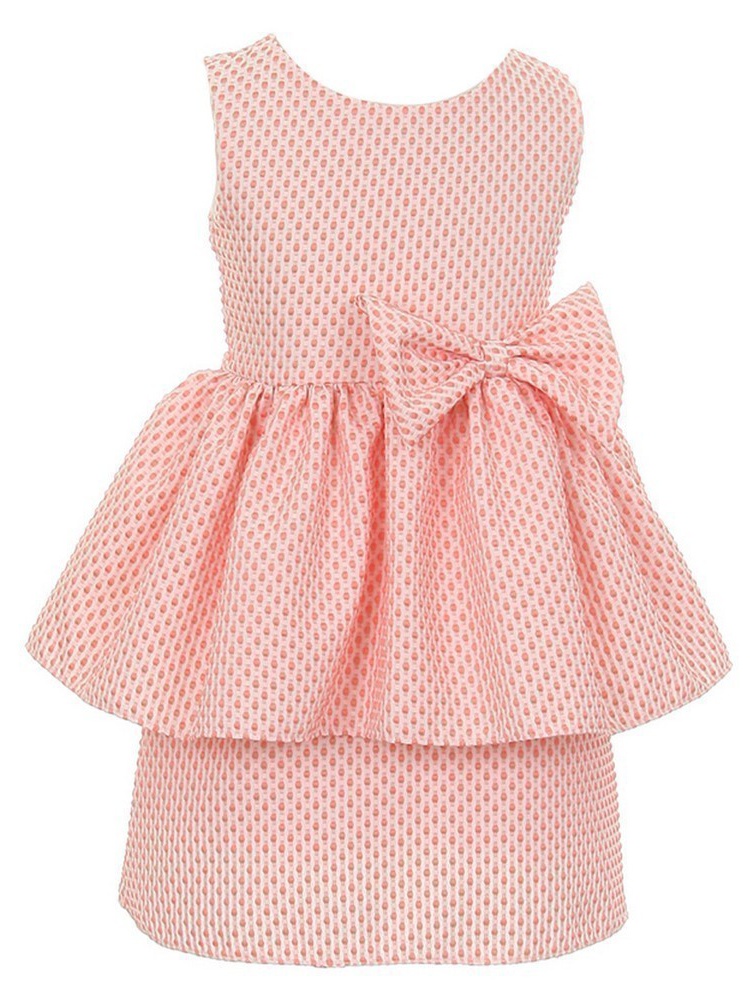 peplum dress for baby girl