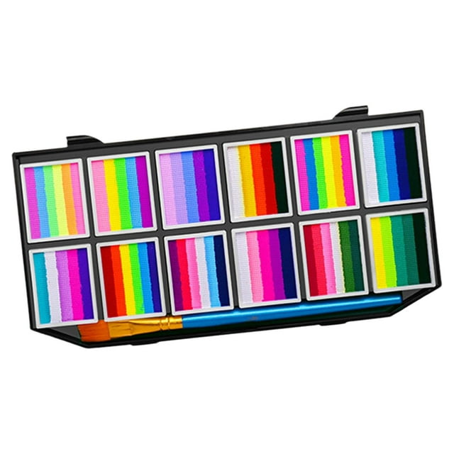 Pintura facial y corporal para niños y adultos, pigmento para pintar , ideal para eventos navideños disfraces.