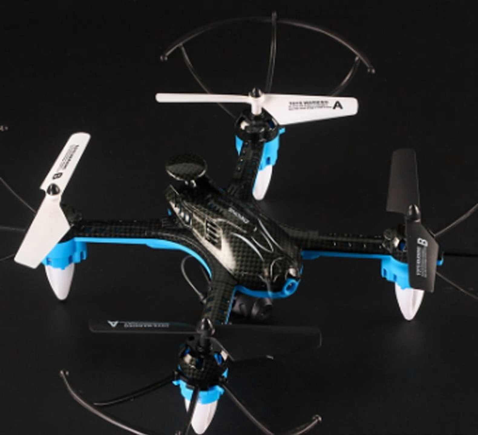 6 Axis-Gyro Drone One Button Fixed Point/ Fixed Height 2.4GHz Black