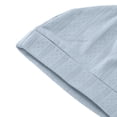 thumbnail image 4 of Oiyii Boy Stretchy Beanies Solid Knotted Indoor Rest Headwear Soft Baby Sun Hats, Light Blue, 4 of 5