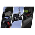 thumbnail image 4 of 12v motorcycle digital clock voltmeter thermometer motorcycle modification accessories, three in one motorcycle electronic instrument, 4 of 5