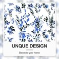 thumbnail image 3 of Lfeey Room Darkening Curtains, Window Drapes for Bedroom Living Room, Purple Black Floral, W42 x L96 inch, 2 Panels, 3 of 6