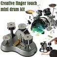 thumbnail image 2 of PENGXIANG Electronic Mini Desktop Drum Kit  Finger Touch Drum  Novel Desktop Drum Kit, 2 of 6