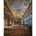 thumbnail image 2 of Aurednik, Patrick 15x18 Black Ornate Wood Framed with Double Matting Museum Art Print Titled - Philosophical Hall Strahov Monastery, 2 of 4