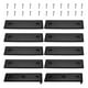 thumbnail image 4 of Toboganes para literas de remolque de barco Almohadillas para literas Slicks Botadura Carga del remolque más fácil Negro, 4 of 7