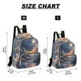 thumbnail image 2 of FORMRS Mini Backpack Purse for Women Quilted Travel Daypack Casual Shoulder Bag, Ethereal Mountain, 2 of 7