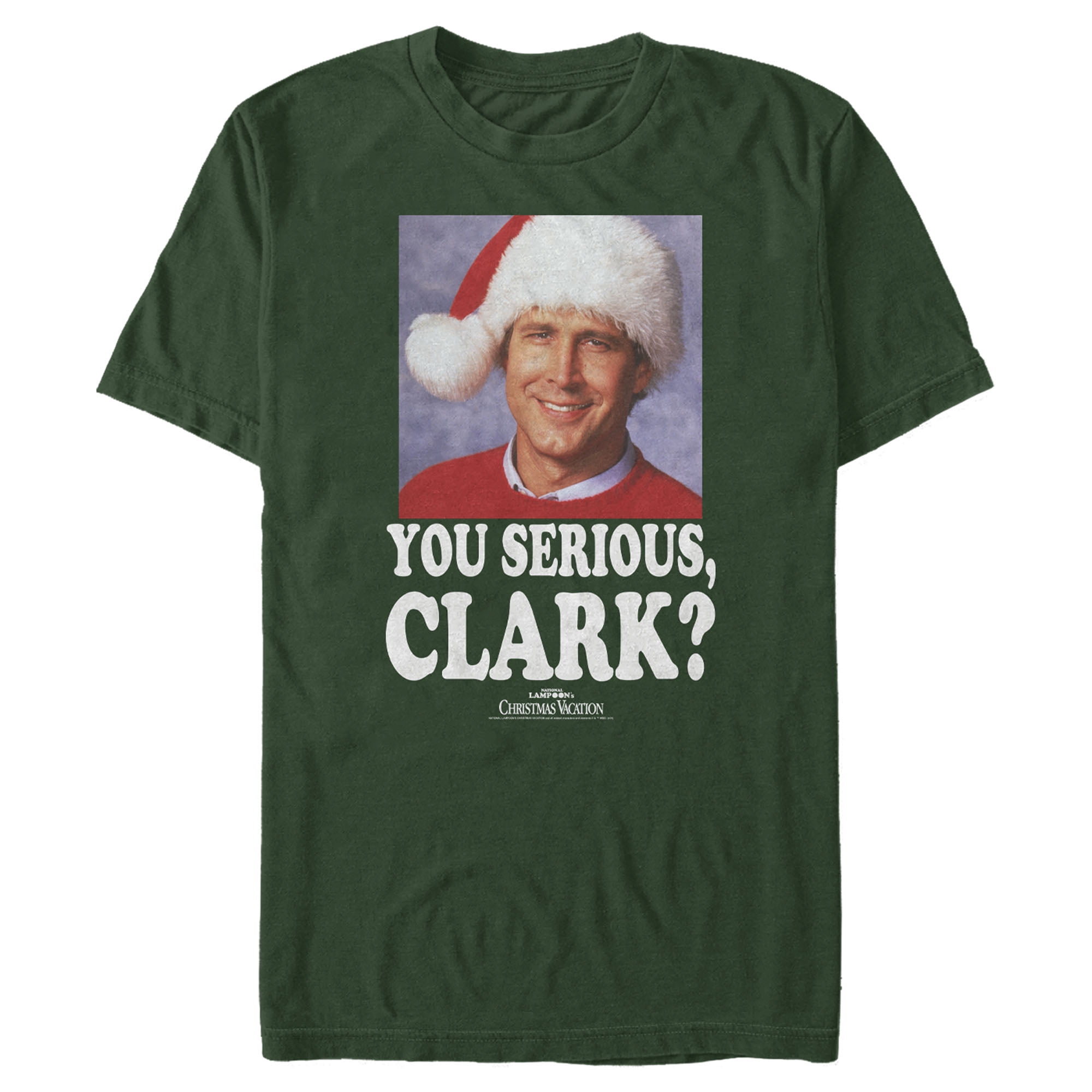 National Lampoon - Men's National Lampoon's Christmas Vacation You Serious, Clark T-Shirt